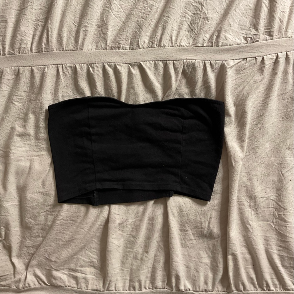 Black Crop Tube Top | Charlotte Russe
